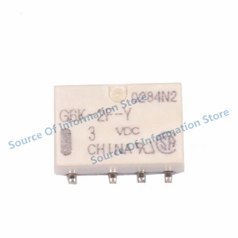 Imagem -05 - Relé Original G6k2f G6k-2p G6k-2f-y G6k-2p-y 3vdc 4.5vdc 12vdc 24vdc Smd Dip 8pin 100 Novo 10 Pcs