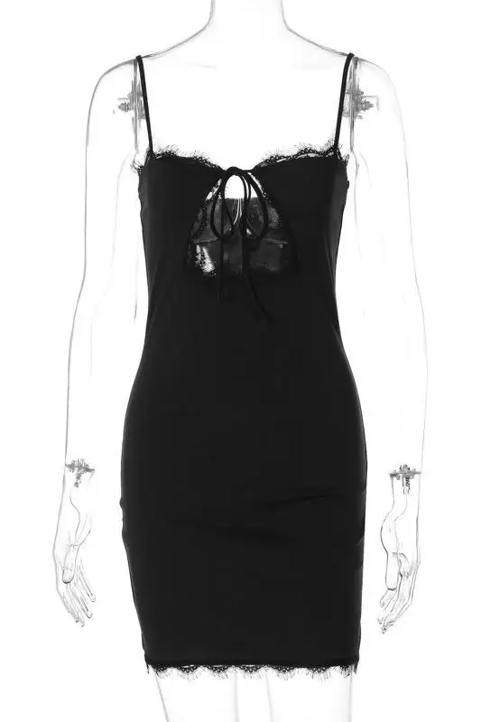 女性のためのセクシーなレースのドレス,透かし彫り,ホルター,Vネック,ローカット,スリム,ラップ,ヒップ,ファッショナブル,夏,新しい