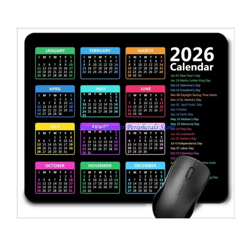 لوحة ماوس ألعاب F68C 2026 للمكتب بتقويم كامل وقاعدة مضادة للانزلاق مريحة #3