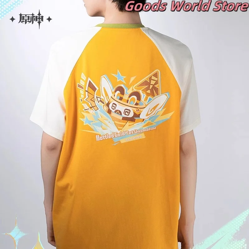 

Original Kachina T-shirt Mihoyo Genshin Impact Figures Kachina Cosplay Costume Anime Game Role Play Cartoon Men Women T-shirt