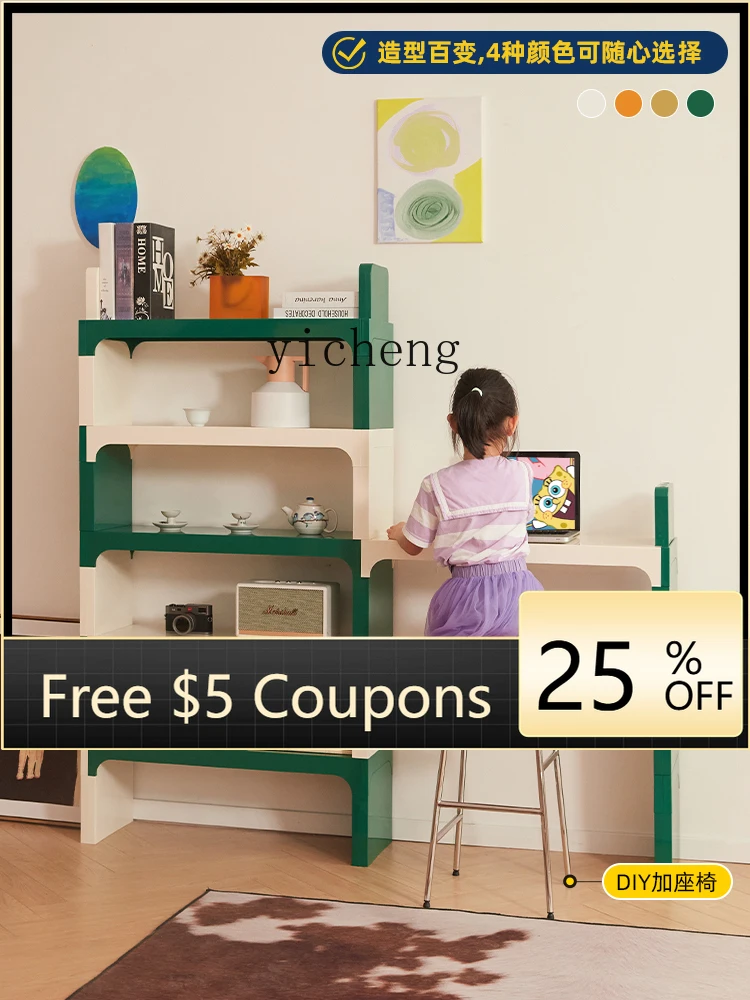 

H3-20 free combination bookshelf shelf floor-to-ceiling living room full wall integrated wall storage cabinet