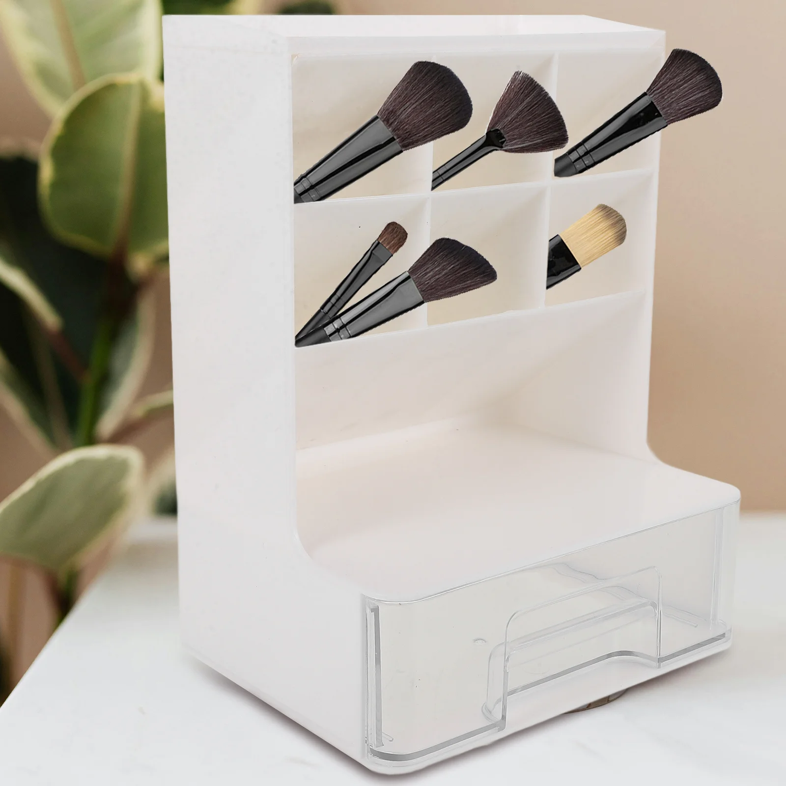 

Large Capacity Organizer Box Desktop Storage Rack for Pens Pencils Markers Crayons Office Study Room Stationery