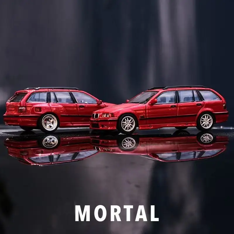 Mortal 1:64 BMW E36 Touring Regular/Rocket Rabbit Wide-body Low-lying Model Car