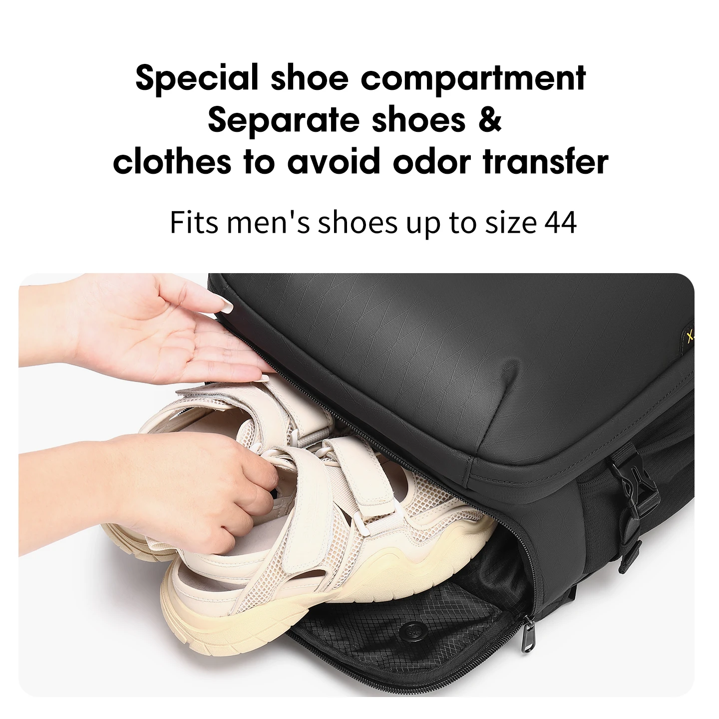 Anti-Theft Cabin Bag Wet And Dry Separation Travel Backpack for Men Women Hand Luggage 15.6 inch Laptop Backpacks for Male