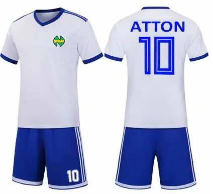 Camiseta de fútbol para hombre y niño, Maillot de capitán Ozora Tsubasa, Kits de fútbol de Japón y Chile, Oliver Atom