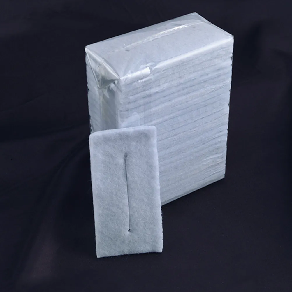 

25 шт. термостойких изоляционных хлопковых матов для завивки волос, компактный размер, инструмент для парикмахерских и салонов красоты