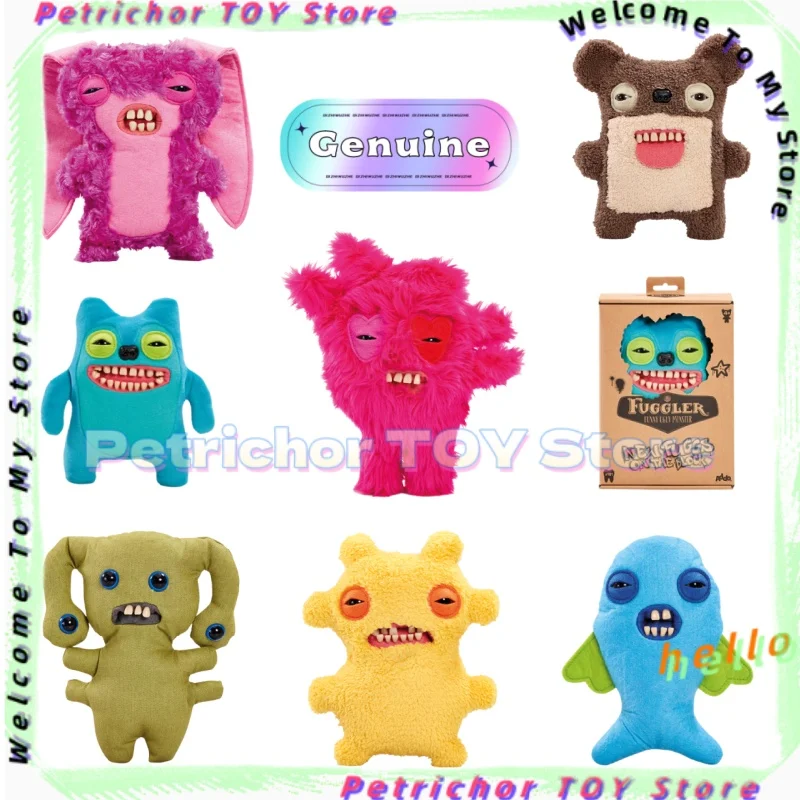 

100% натуральный Fuggler, милые зубы, серия Monster Street, забавные зубы, сокровище, уродливые, милые, забавные, плюшевые, модные, игровые куклы, подарок на складе