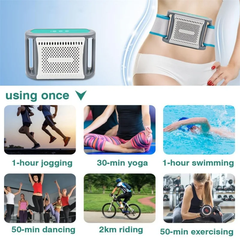 Cryolipolysis Instrument Anti-Cellulite Weight Loss Freezer Cold Compress Abdominal Fat Remover Slimming