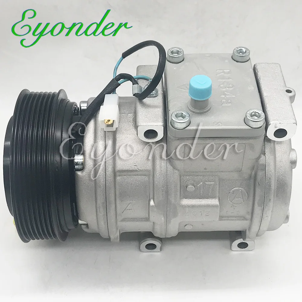 

A/C AC Air Conditioning Compressor Cooling Pump PV7 for Land Rover DEFENDER Cabrio Station Wagon Pickup LD 2.5 Td5 4471705060