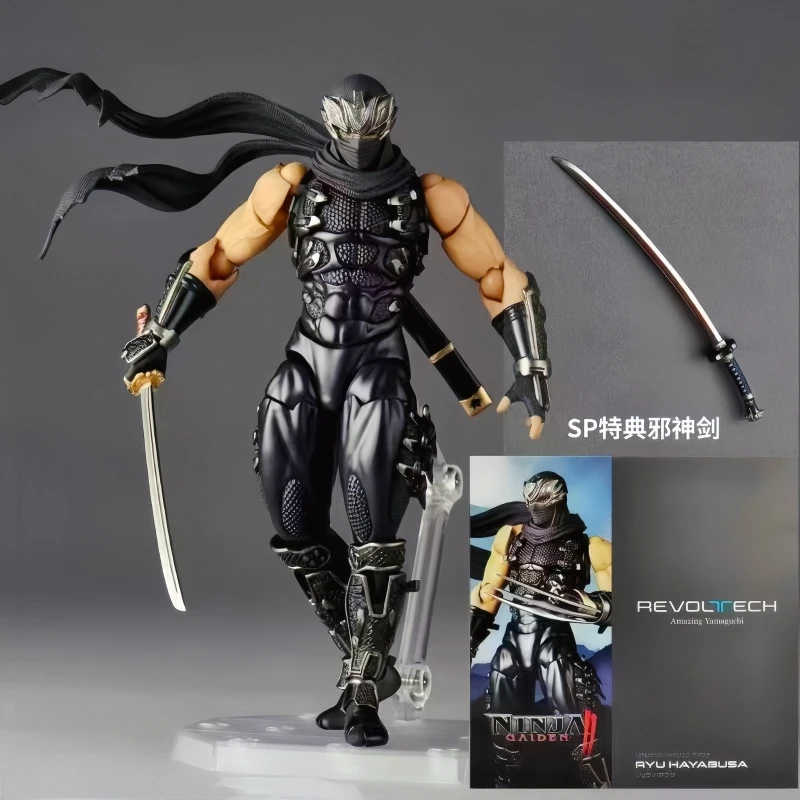 

Hot New Product Amazing Yamaguchi Ninja Gaiden Ryu Action Doll Pvc Model High Quality Collectible Toy Decoration Birthday Gifts
