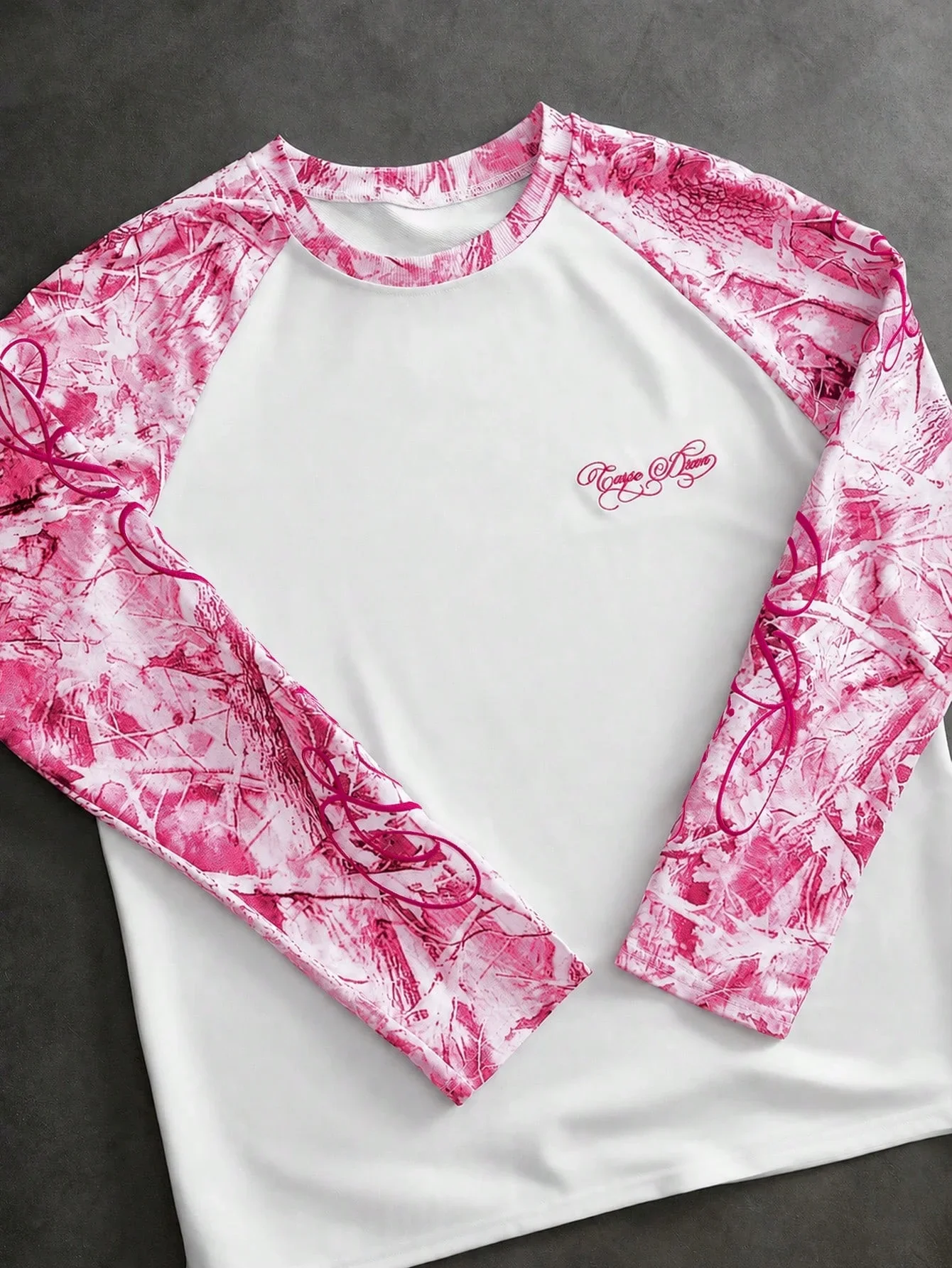 Men and Women Casual Base Layer Shirt  Men's Camouflage Sports T-shirt Long-sleeved T-shirt Streetwear Men's T-shirt Harajuku