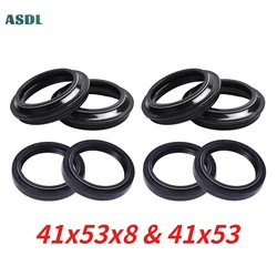 41x53x8 Paraolio Forcella 41 53 Paraolio Antipolvere per Suzuki GSF400 GSF BANDIT 400 GS500 GS 500 GSX600 GSX600F GSX KATANA 600 DR650 DR 650