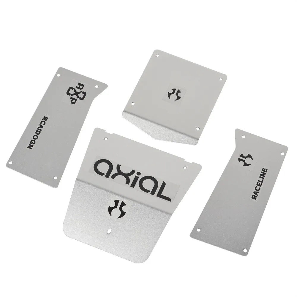 1Set 1:18 Scale Aluminum Alloy Body Panels W/Stickers Suitable  for Axial UTB18 Capra Upgrades Parts