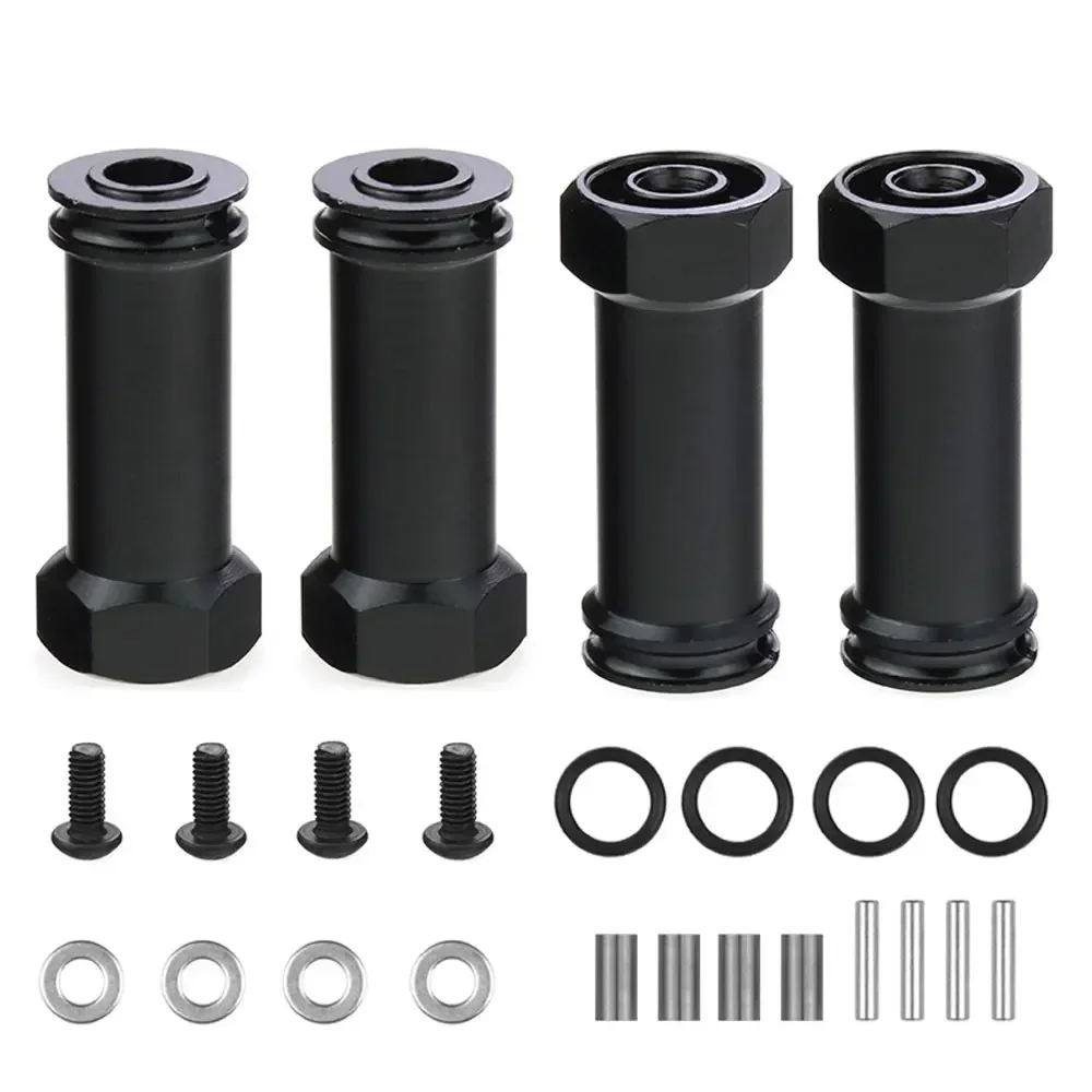 Adattatori esagonali per ruote in alluminio da 12MM estensione lunga 29Mm parti di conversione per auto RC per 1/12 Wltoys 12428 12423