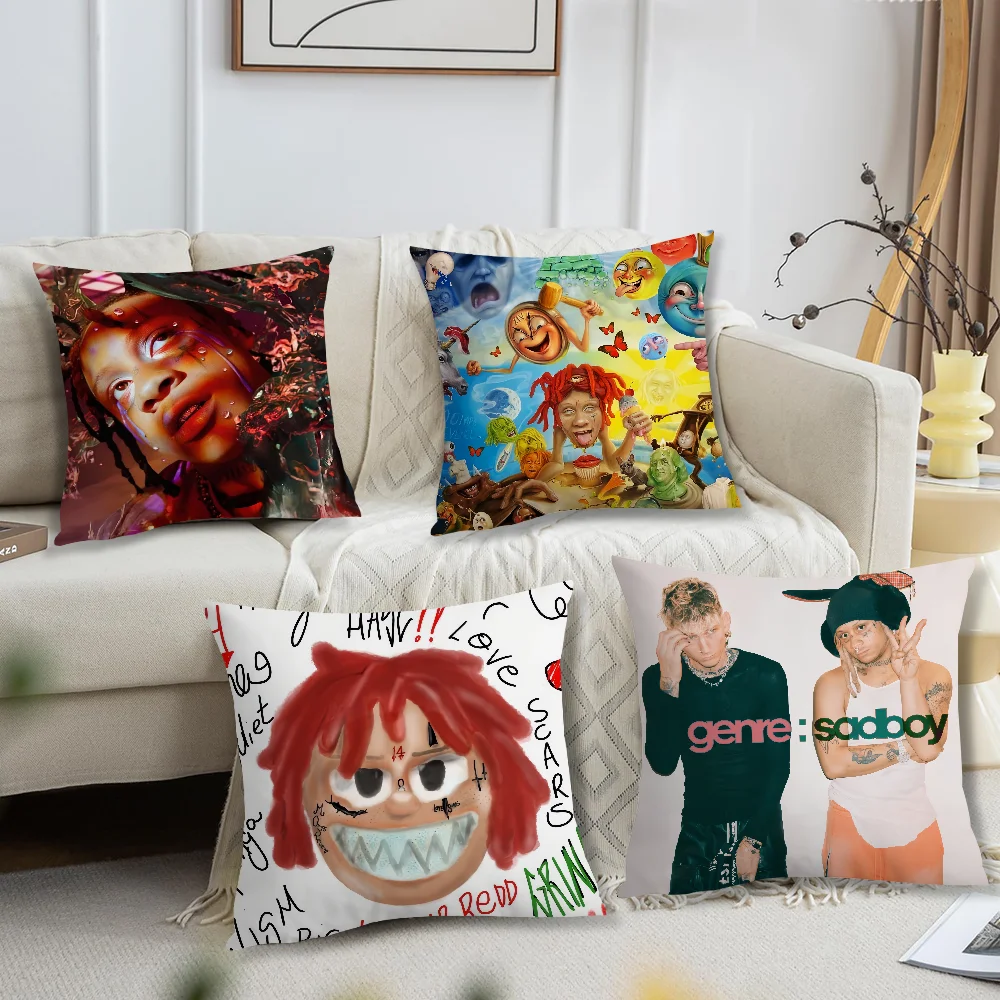 Singer Comfortable soft Pillow Case Rapper R-Redd for Sofa Living T-Trippie Room Home office Decor and Protective Covers