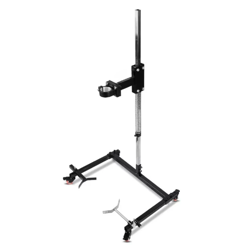 Steering wheel mixer with bracket suitable for aircraft drilling small construction site concrete cement mortar mixer