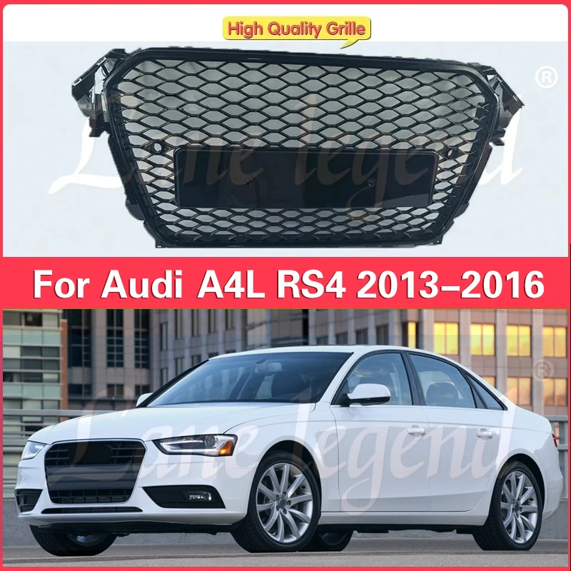 

Perfect Match Front Hood Bumper Grille Front Mesh Bumper Grille Honeycomb Mesh Bumper Grille For Audi A4L A4 2013-2016