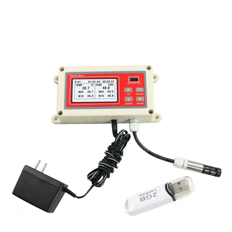 

KH7202 Chart Single Use Temperature and Humidity sensor 0 10V 0 5v 4-20mA RS485 output signal Temp and Humidity Sensor