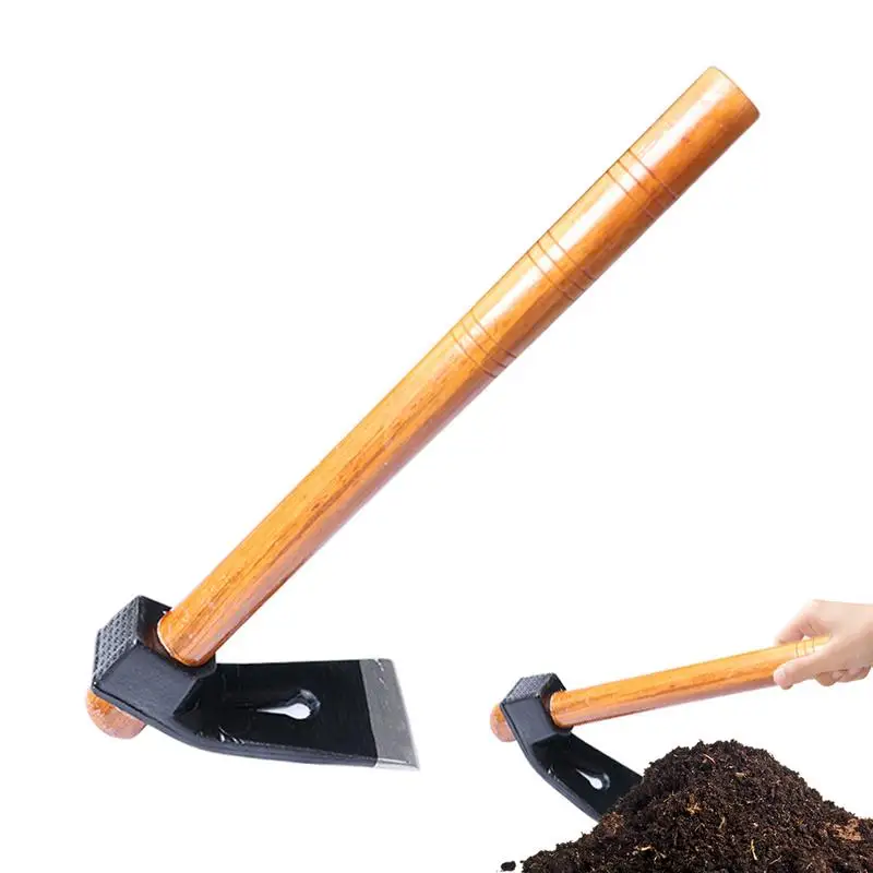 

Gardening Hoe Weeding Rake Steel Farm Tool Grasping Raking Level Loosen Soil Harrow Clean Leaves Collect Weeds Agricultural Tool