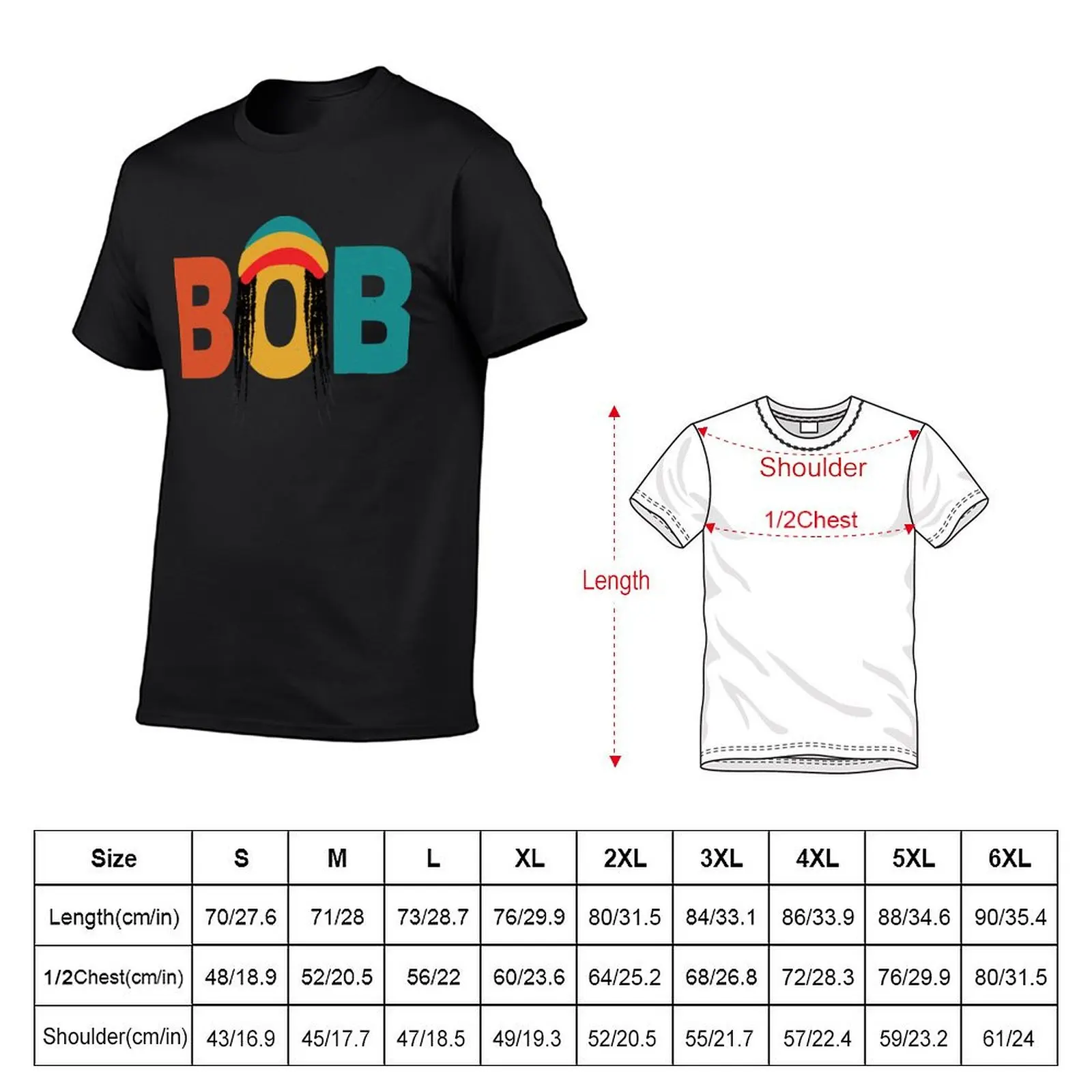 Awesome Day Bob Funny Men Marley Women Who Love T-Shirt street wear blacks vintage sublime t shirts for men