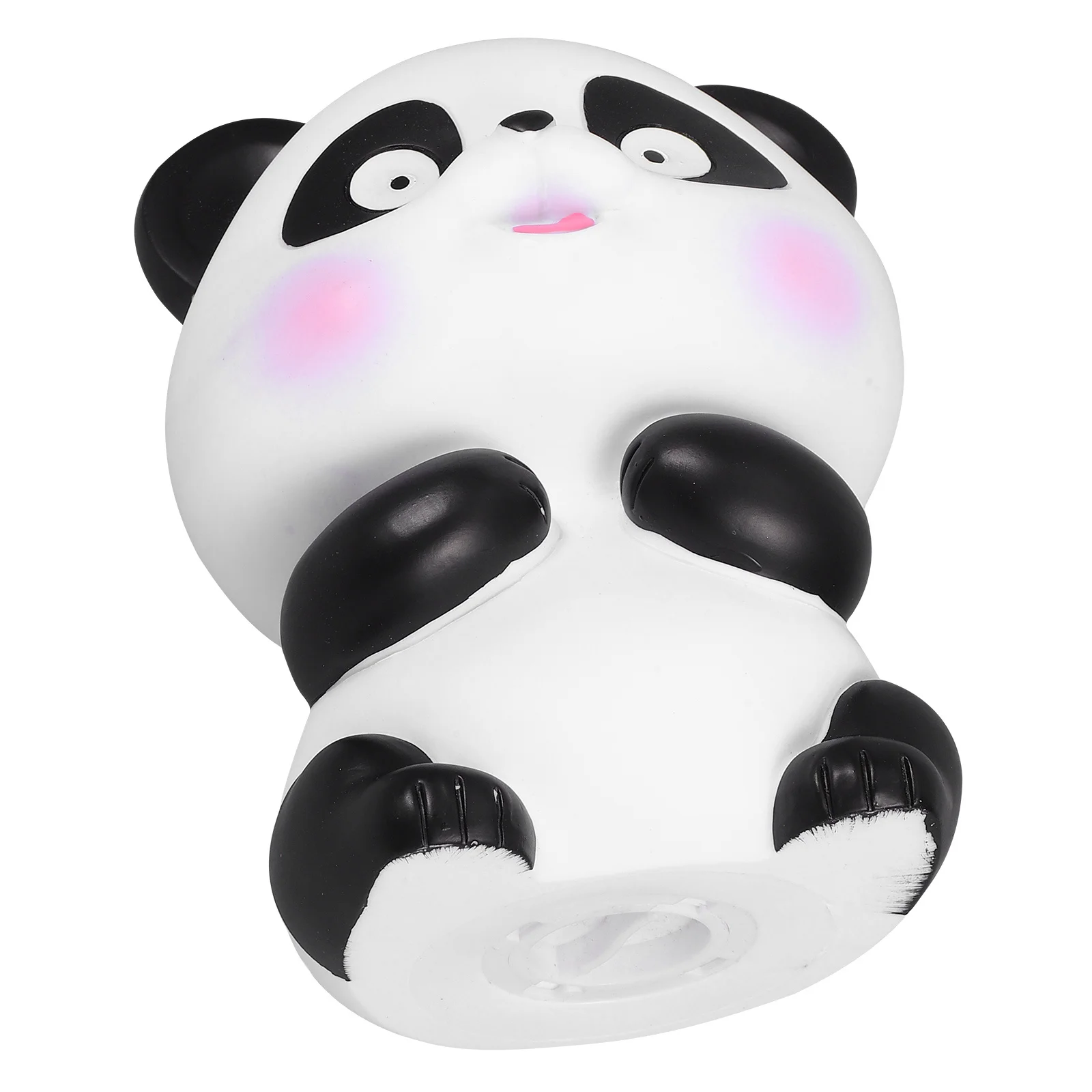 شاتيربروف الكرتون الباندا المال البنك سعة كبيرة عملة توفير جرة الاطفال عملة صندوق تخزين الحيوان أصبع البنك توفير المال وعاء