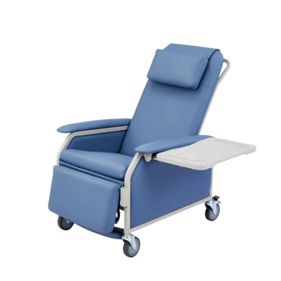 

VivaComfort Bariatric Geri Chair, 500 lbs Capacity Recliner on Wheels