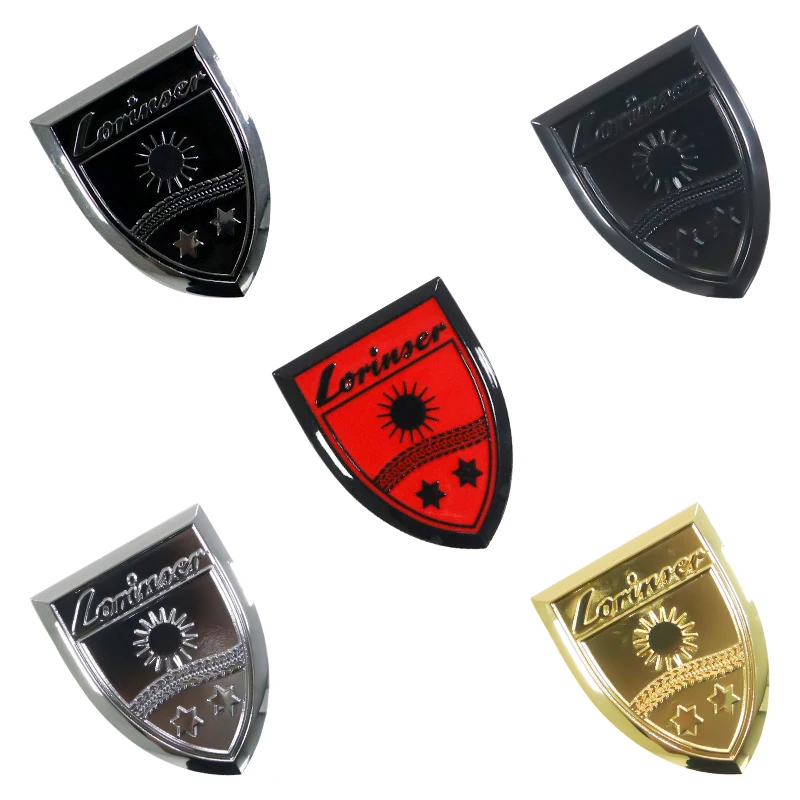 

Car Metal Shield Logo Emblem For Lorinser Mercedes Benz LS560MX Maybach S V G Class GLS GLE CLS AMG GT S450 G63 Accessories