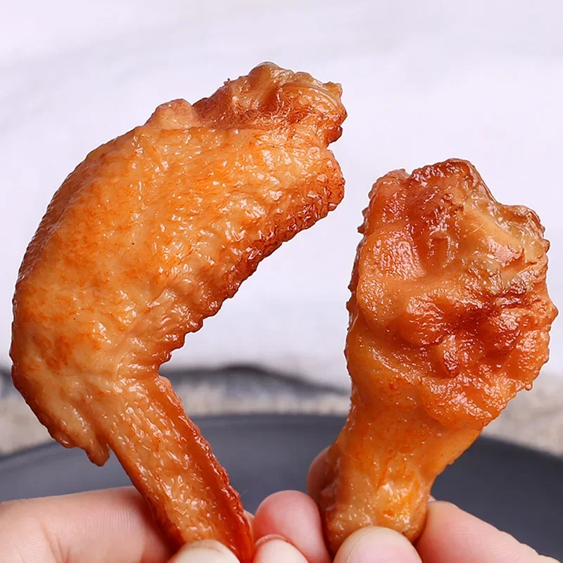 

Simulated Fried Chicken Legs Wings Model Food Dish Props Chicken Wings Orleans Chicken Wings Artificial