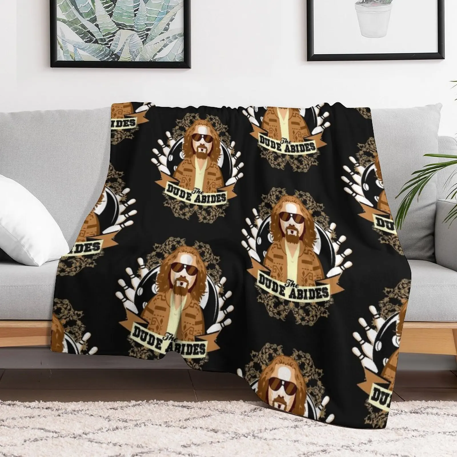 The Dude-Lebowski Throw Blanket Soft Big for babies Softest Blankets