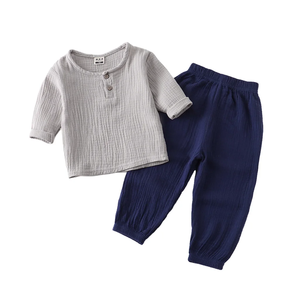 Children Casual Style T-shirt and Trouser Set