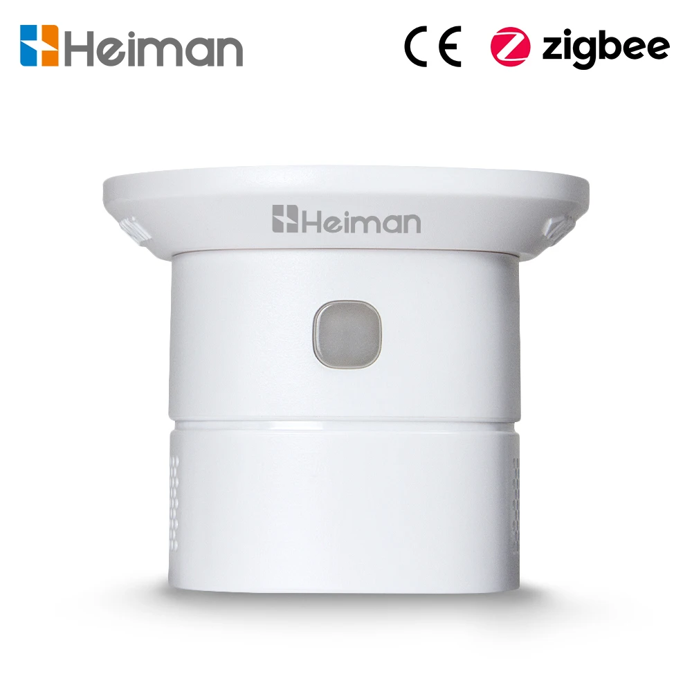 HEIMAN Zigbee wykrywacz tlenku węgla czujnik czadu o wysokiej czułości odpowiedni dla inteligentnych domów