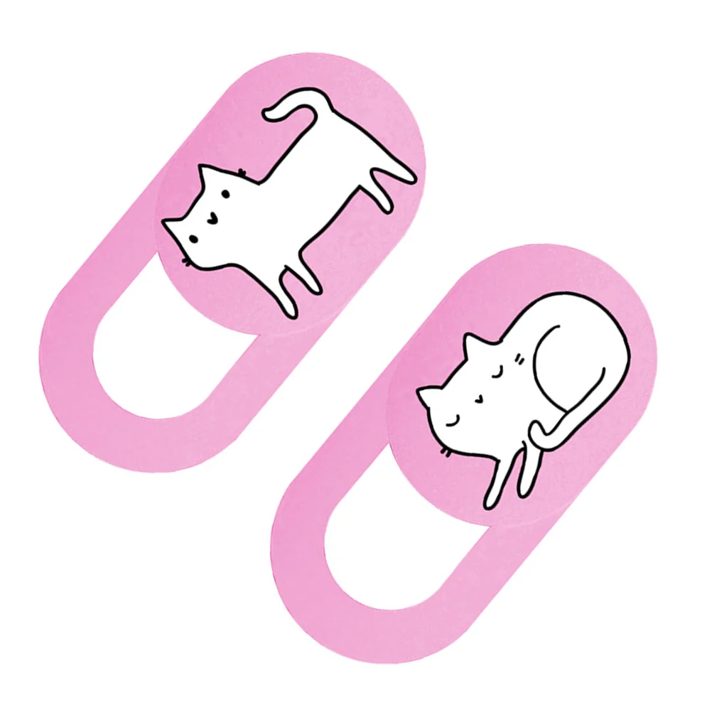 2 قطعة غطاء كاميرا الويب الشريحة رقيقة جدا مادة ABS حماية الكاميرا لأجهزة الكمبيوتر المحمول سطح المكتب اللوحي حامي عدسة الخصوصية المنزلق #2