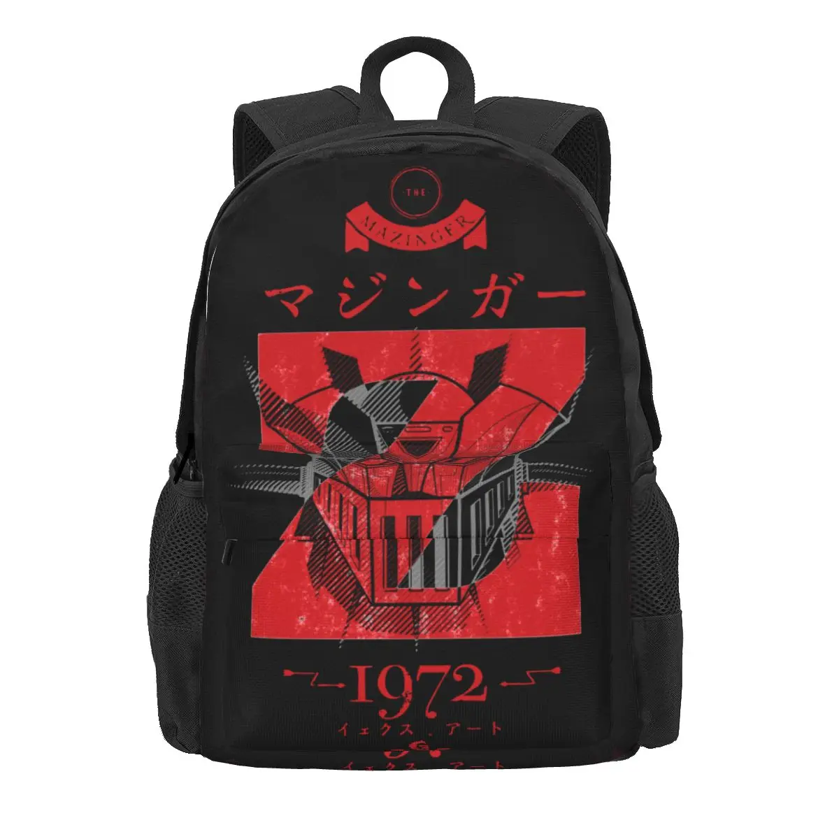 Mazinger Z Women Backpack 3D Print Classical Children School Bag Robot Anime Computer Rucksack Kids Waterproof Rucksack