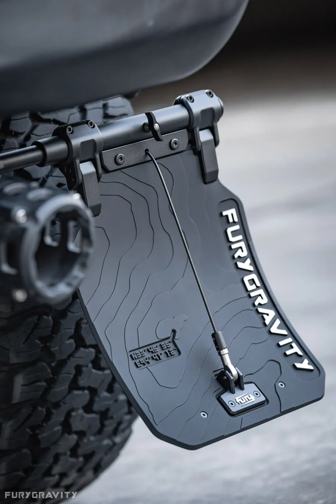 TLF Fury 2018 + Acessórios Liga de Alumínio MUD GUARDS Mud Flaps Splash Guards Paralama para wrangler JL