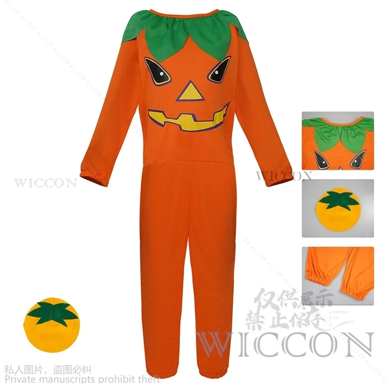 

Anime Pumpkin Costumes Halloween Cosplay Doll Performance Costumes Fun Fun Performance Costumes Masquerade Costumes Kids Cos