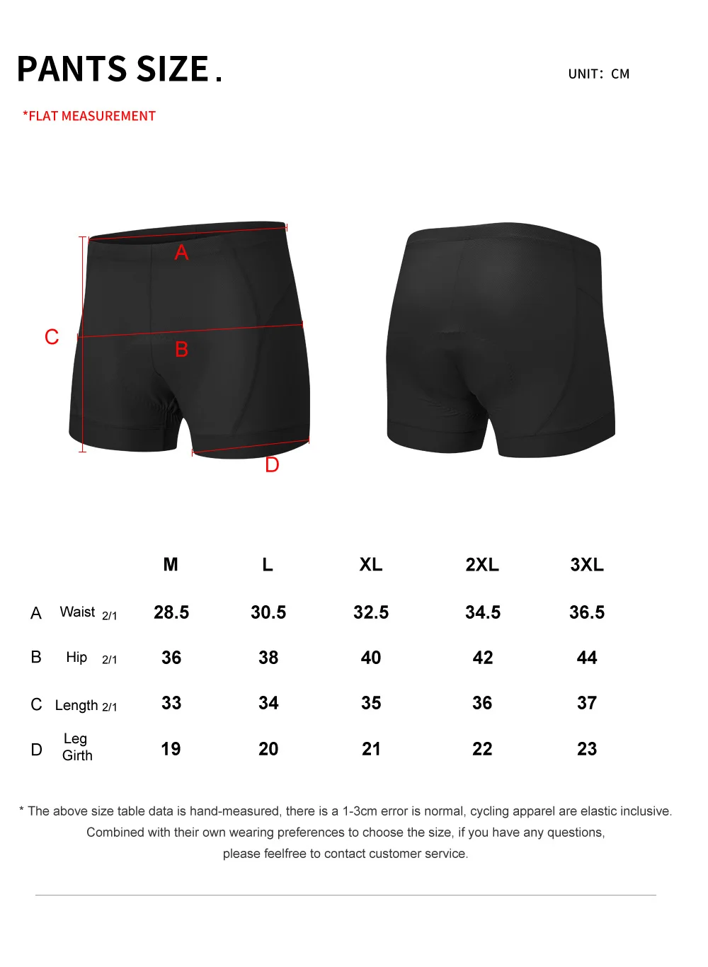 Men\'s Cycling Shorts Cycling Underwear Shockproof Motocross MTB Cycling Shorts Breathable Gel Pad Riding Bike Shorts