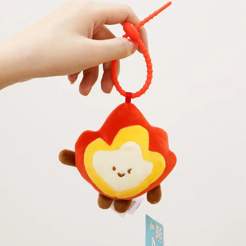 Soft Spark Elf Plush Toy Funny Three Layers Simulation Spark Elf Stuffed Toys Cute Cartoon Spark Elf Keychain Outdoor Travel