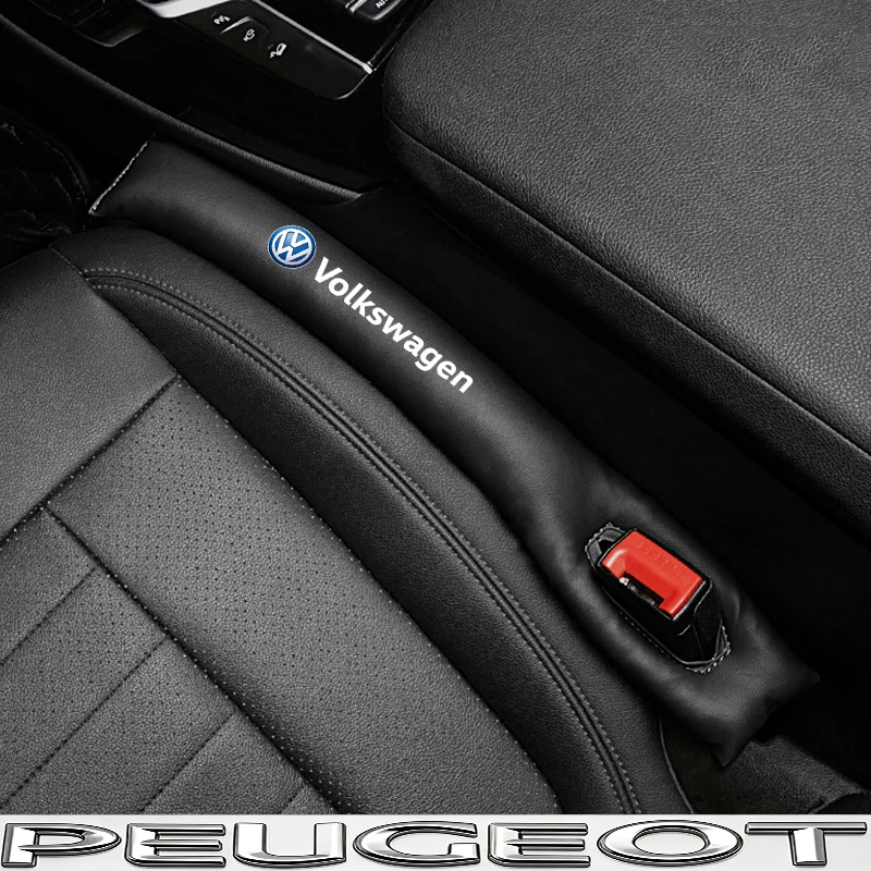 2 Stück Leder-Autositz-Lückenfüller-Streifen für VW Golf Tiguan T-Roc Polo Passat ID.4 T-Cross ID.3 Taigo ID.7 Atlas Beetle – Detail 2