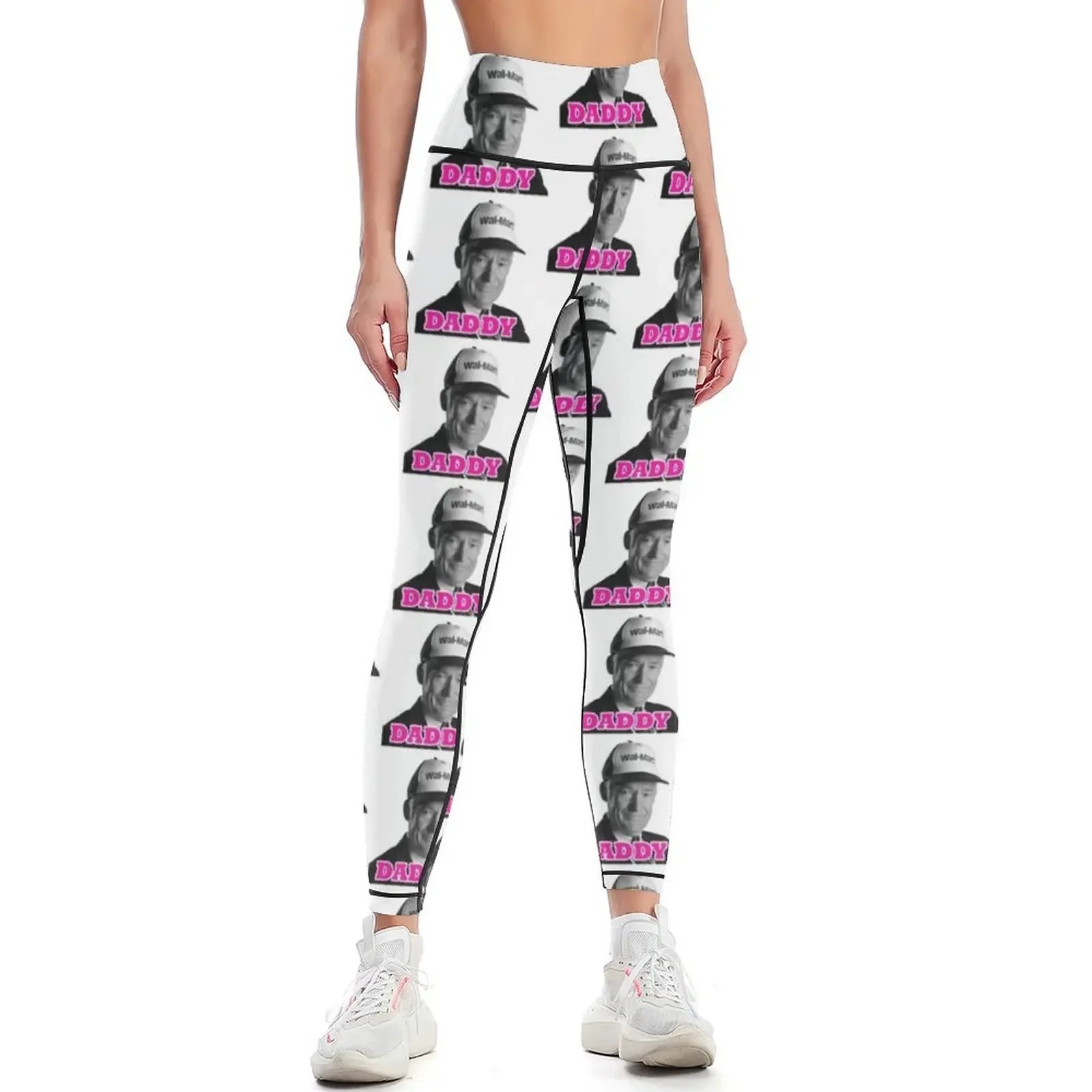 

Sam Walton Daddy Leggings Clothing fitness workout shorts legging gym Sports female Womens Leggings