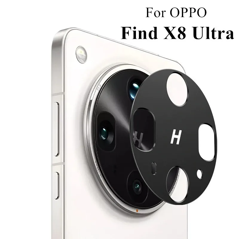 Metal Camera Bezel Sticker Cover For OPPO Find X8 Ultra X8S Plus X8 X9 Pro X7 Ultra Aluminum Alloy Hollow Camera Lens Protector