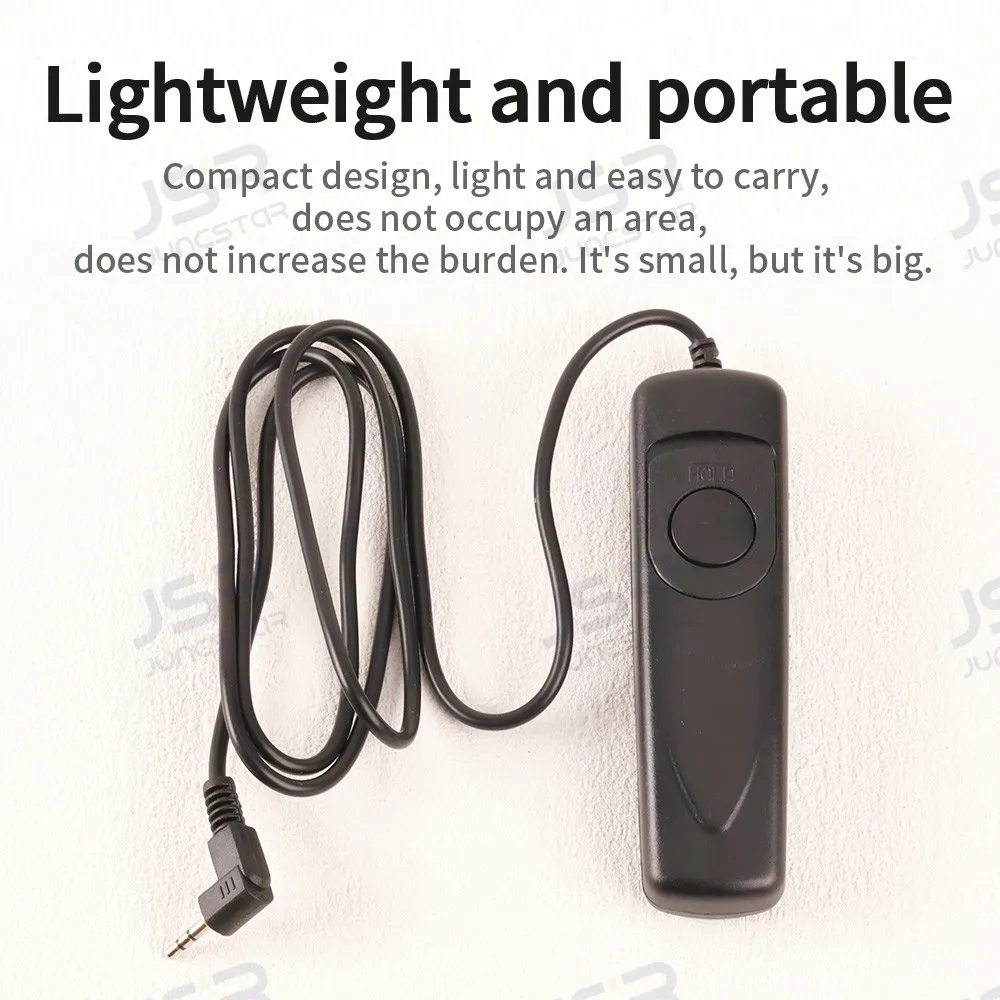 RS-63E3 Shutter Cable Suitable for Canon Pentax Samsung Camera Shutter Cable Remote Control Shooting Assistant Tool
