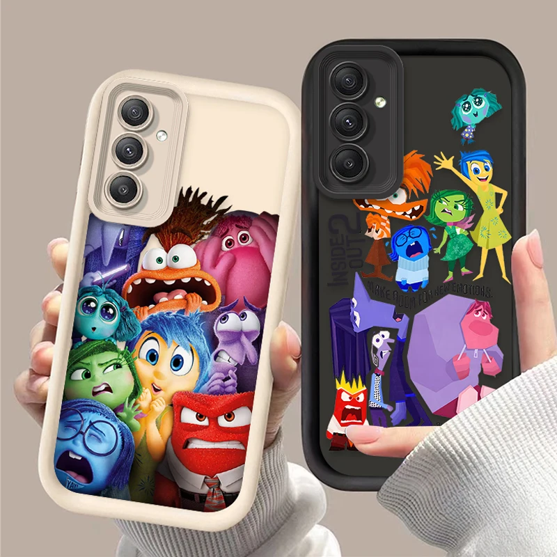 Disney Inside Out 2 Phone Case for Samsung Galaxy A55 A35 A25 A15 A05 A05S 5G A24 A13 A23 A12 A22 A32 A52 A52S A71 A72 A51 4G