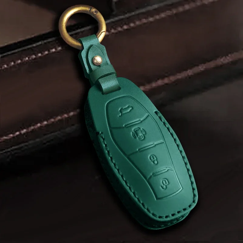 

High-end 4 Buttons Protection Shell Car Remote Key Case Cover For FAW Hongqi H5 2021 2022 2023 Hongqi H5 Accessories