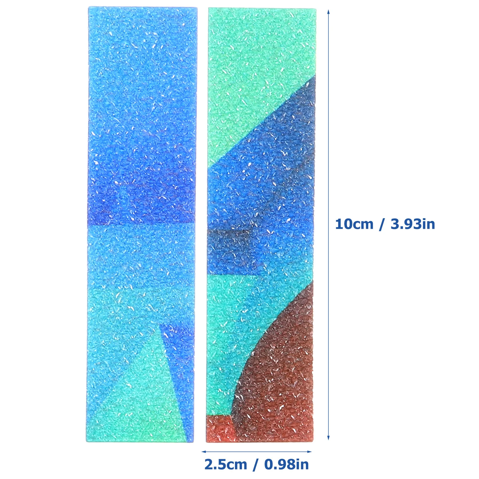 6Pcs Sensory Strips Adhesive Calming Textured Stickers Stress Relief Pressure Reducing Strips for Phone Desk Sensory Stickers