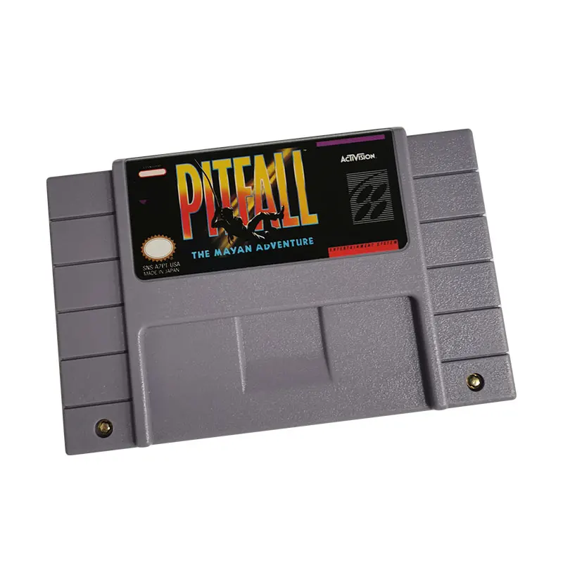 

Pitfall: The Mayan Adventure - Super NES Game SNES Cartridge,16 Bit Card for Super Famicom SFC Classic Console | US NTSC Version