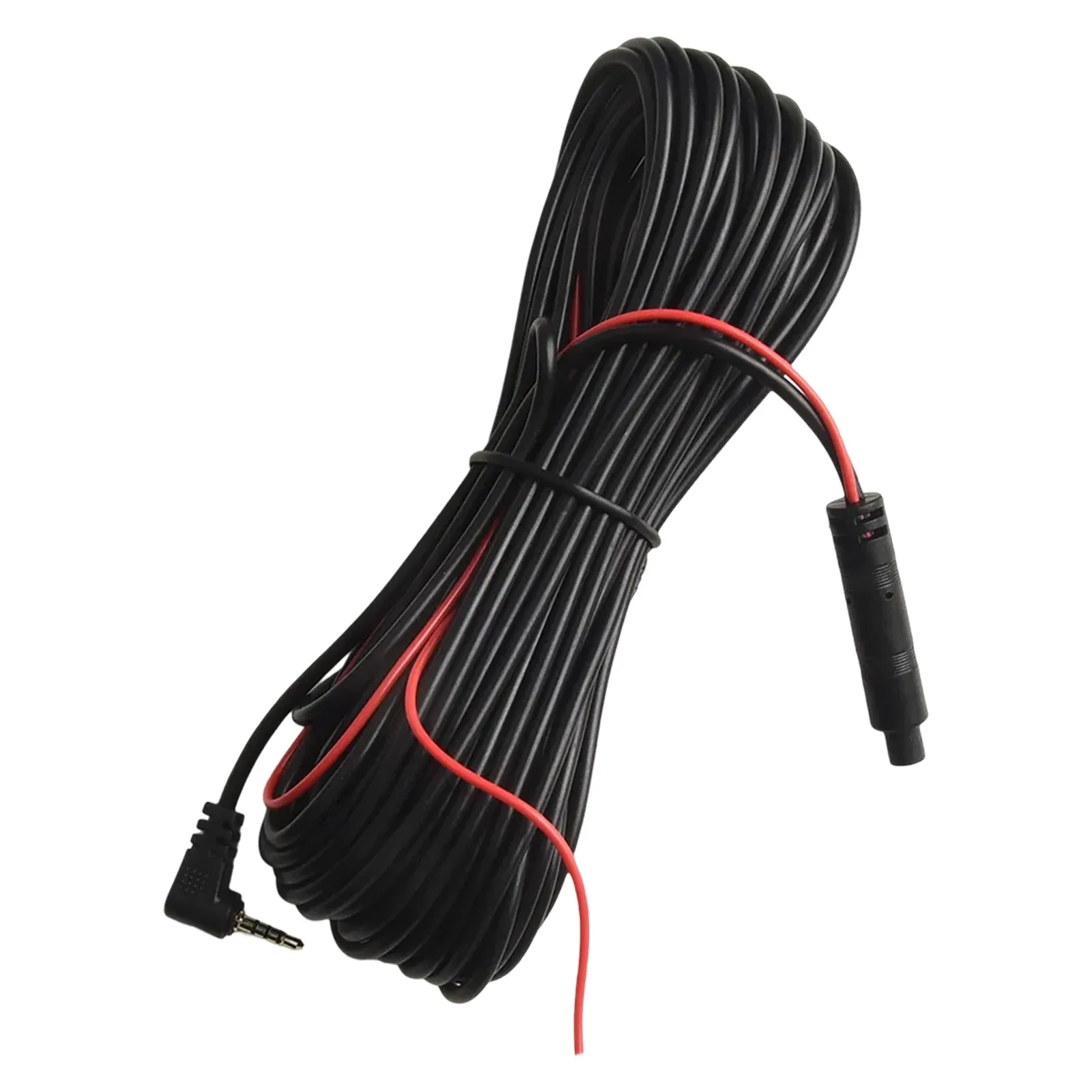 10 Meter 4 Pin AV Extension Cable for Dash Cam Rearview Mirror Recorder Supporting Front and Rear Dual Recording Reversing Mode