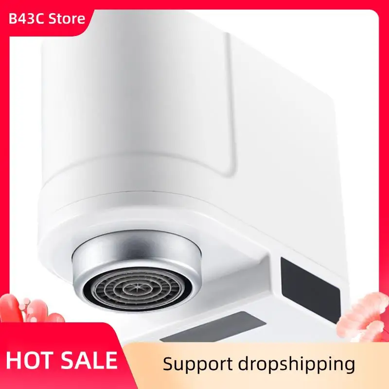B43C Water Saving Faucet Infrared Anti-Overflow Inductive Nozzle Kitchen Bathroom Saving Device