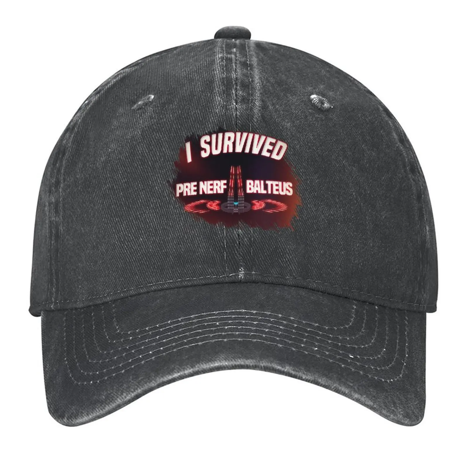 

Armored Core 6 - I Survived Pre Nerf Balteus Baseball Cap custom Hat dad hat hard hat Cosplay Women Hats Men's