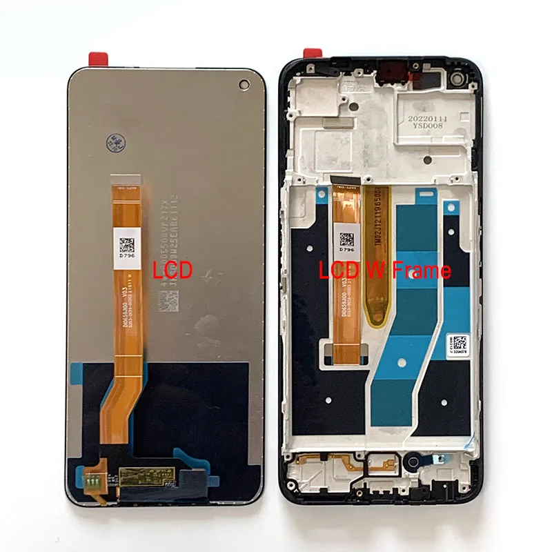 Original For OnePlus Nord CE 2 Lite 5G LCD CPH2381 Screen+Frame+Touch Panel Digitizer For OnePlus Nord CE 3 Lite CPH2467 Display