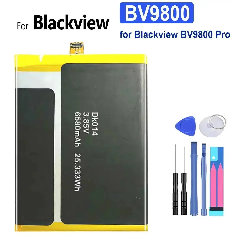 

Для Blackview BV9800 Pro 6580 мАч надежный аккумулятор мобильного телефона хорошая низкотемпературная производительность
